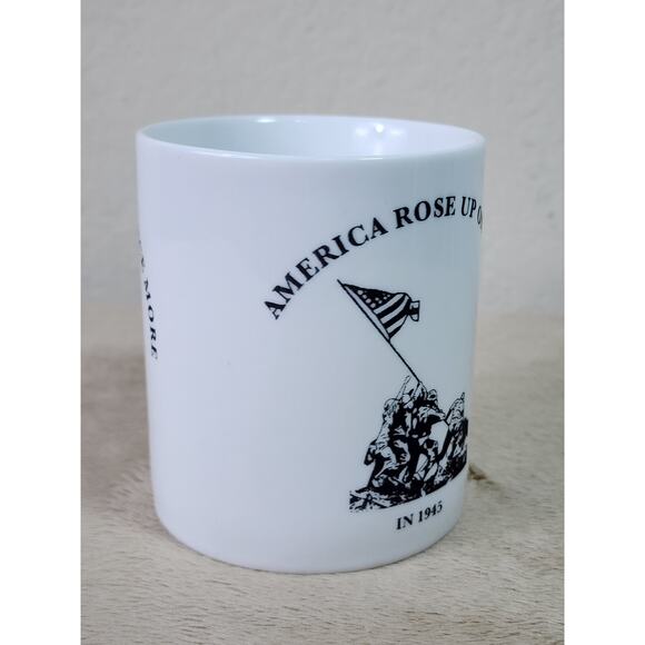 America Will Rise Up Once More Coffee Mug Tea Cup Commemorating Sept 11 2001 - Picture 6 of 14